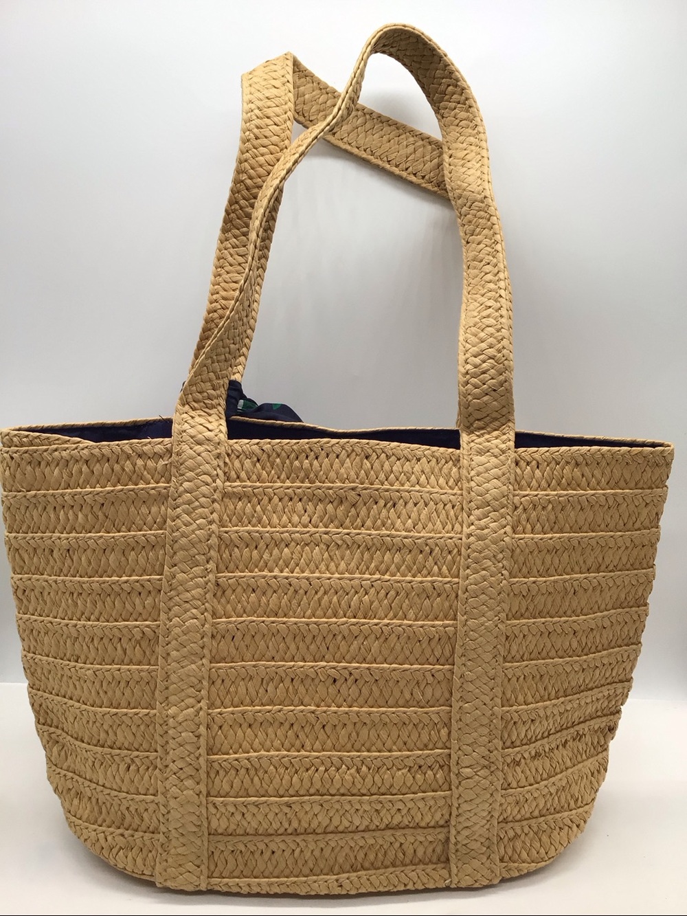 Draper James Straw Shoulder Bag - Picture 2 of 8